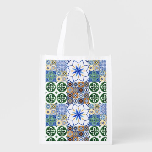 Reusable Grocery bag with pictures of Portuguese t