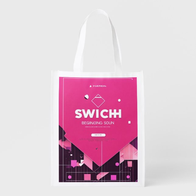 Reusable Grocery Bags  (Front)