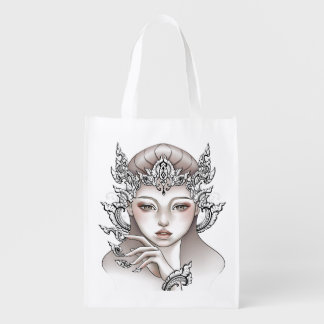 Reusable grocery bags Goddess of the Earth