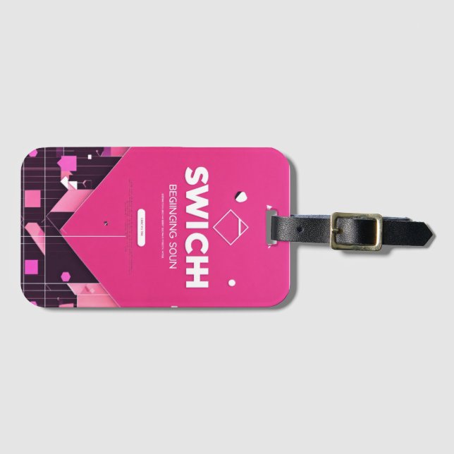 Reusable Grocery Bags  Luggage Tag (Front Horizontal)