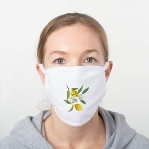 reusable  medical lemon face mask