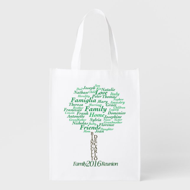 Reusable shopping bag (Front)