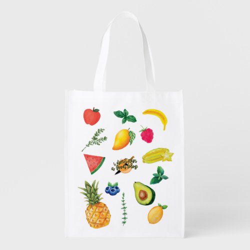Reusable Shopping Bag _ Fruit