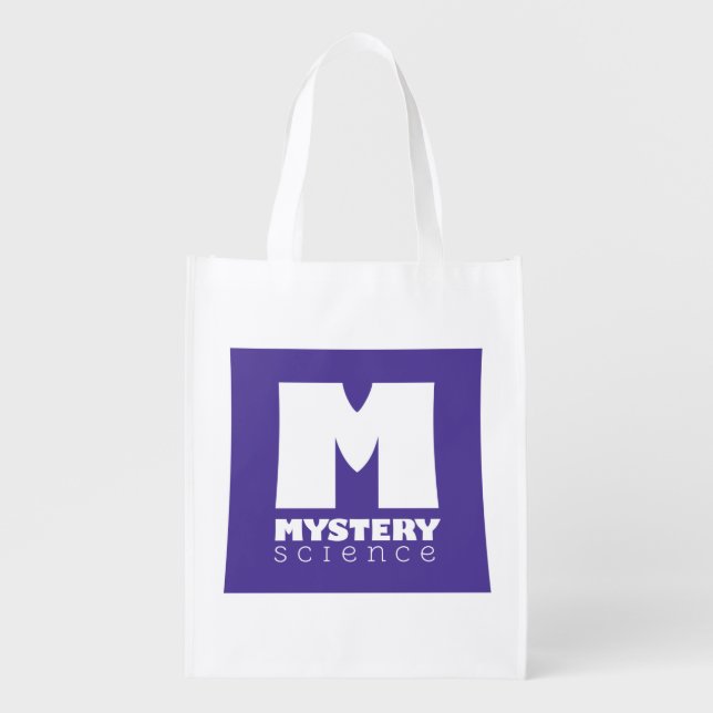 Reusable Shopping Bag - Logo and Stay Curious (Front)