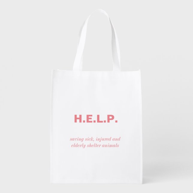 Reusable Tote Bag (Back)