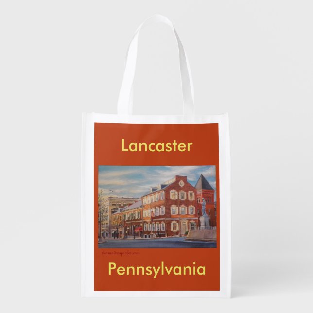 Reusable tote bag Lancaster PA (Front)