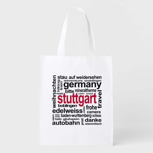 Reusable Tote Bag - Stuttgart (Front)