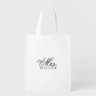 Reusable Tote - Heart Fab future Mrs.