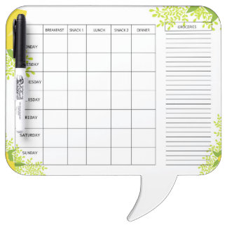 Reusable Weekly Planner & Organizer Dry Erase Board