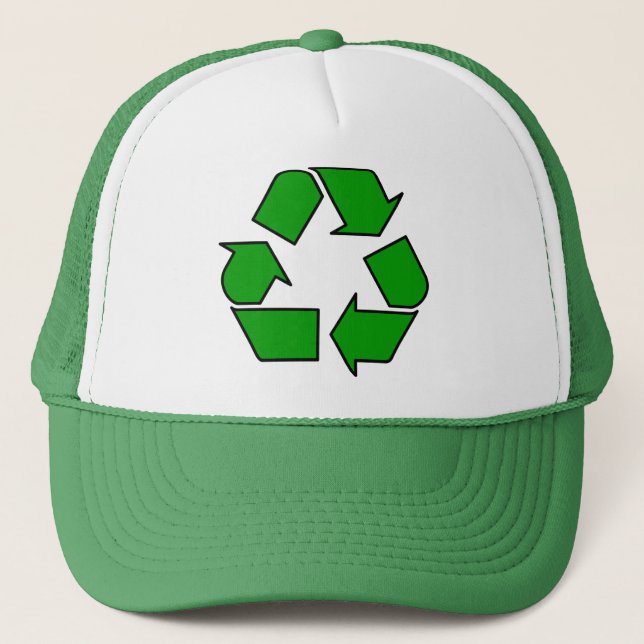Reuse & Recycle Trucker Hat (Front)