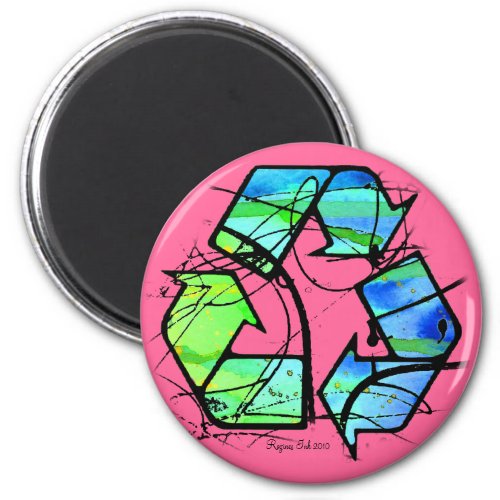 Reuse Reduce Recycle Earth Day Gifts Magnet