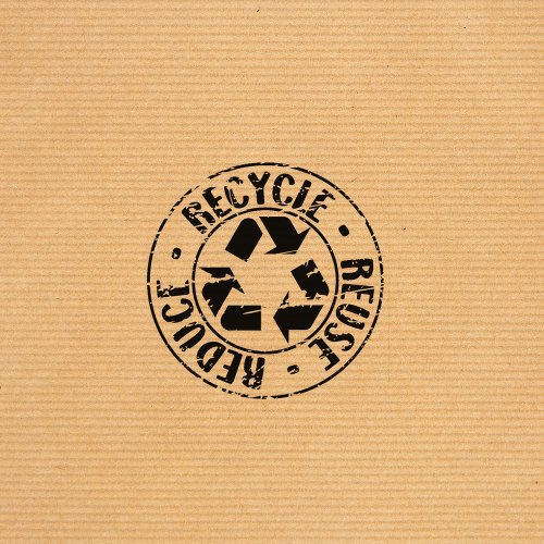 Reuse Reduce Recycle   Rubber Stamp