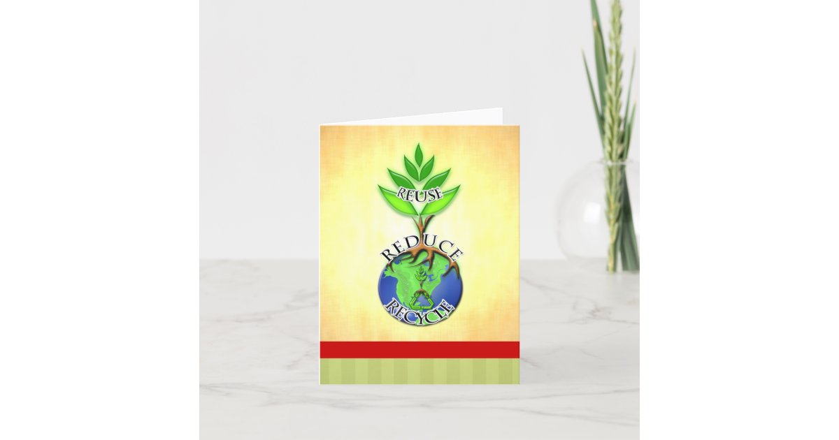 ReUse ReDuce ReCycle Volunteer Thank You | Zazzle