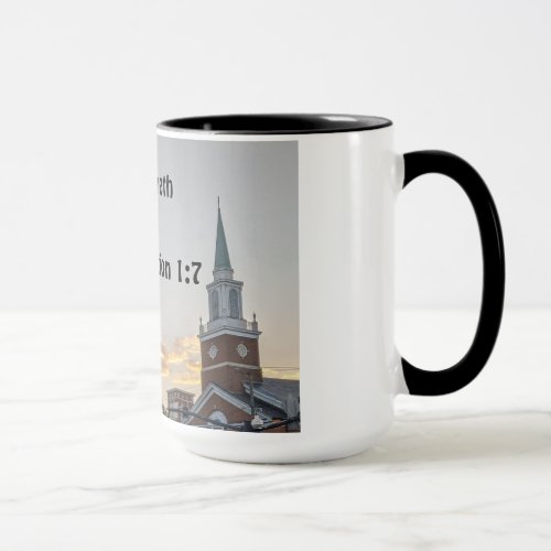 Rev 17 Behold He cometh in clouds Mug