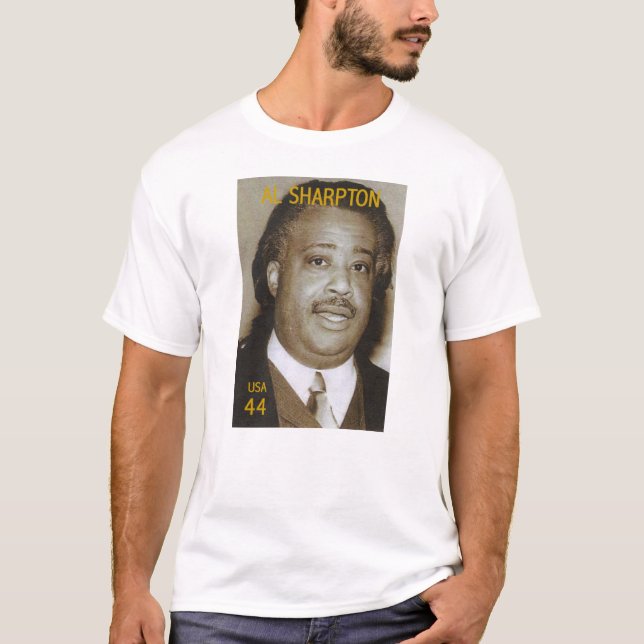 Rev.Al.Sharpton stamp T-Shirt (Front)