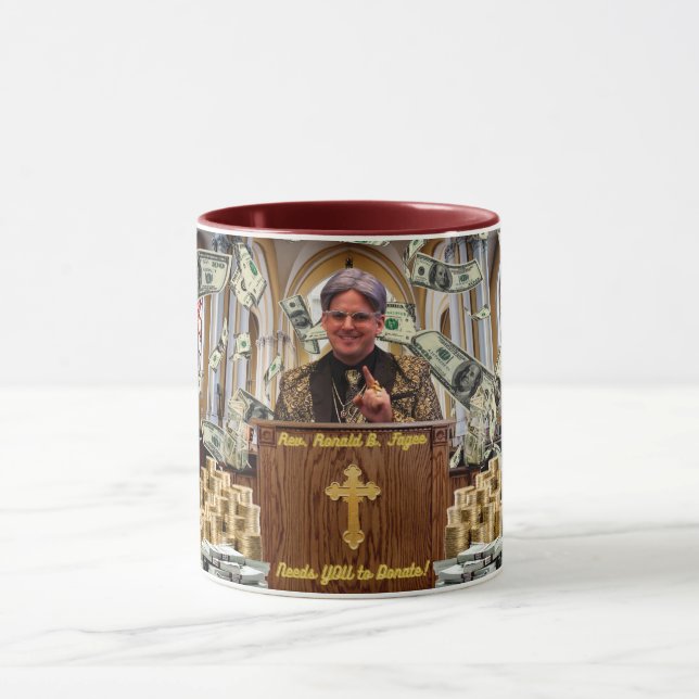 Rev. Fagee Needs YOU! Mug (Center)
