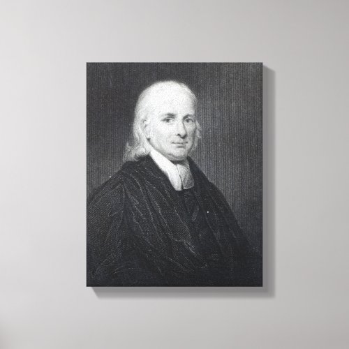 Rev Friedrich Schwartz Canvas Print