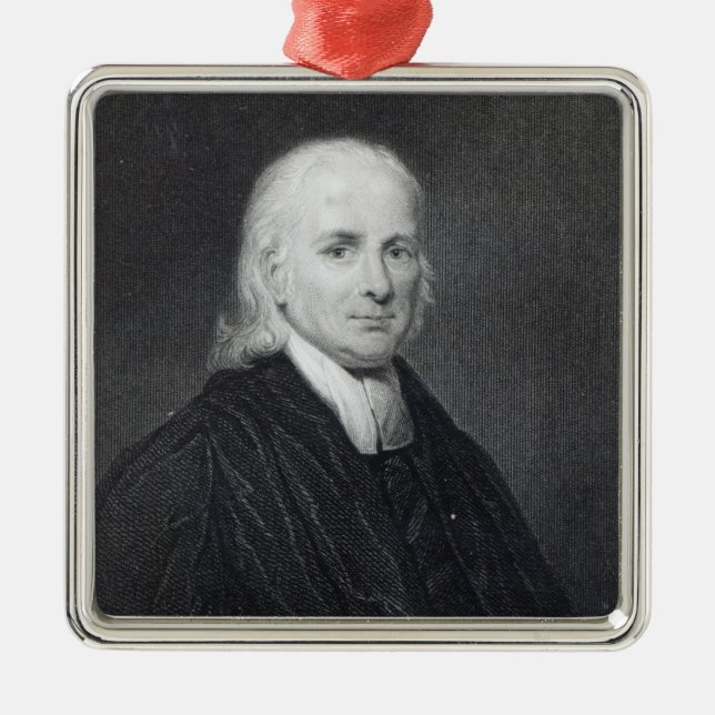 Rev Friedrich Schwartz Metal Ornament (Front)