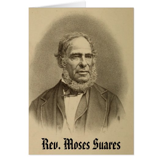Rev Moses Suares Cards (Front)