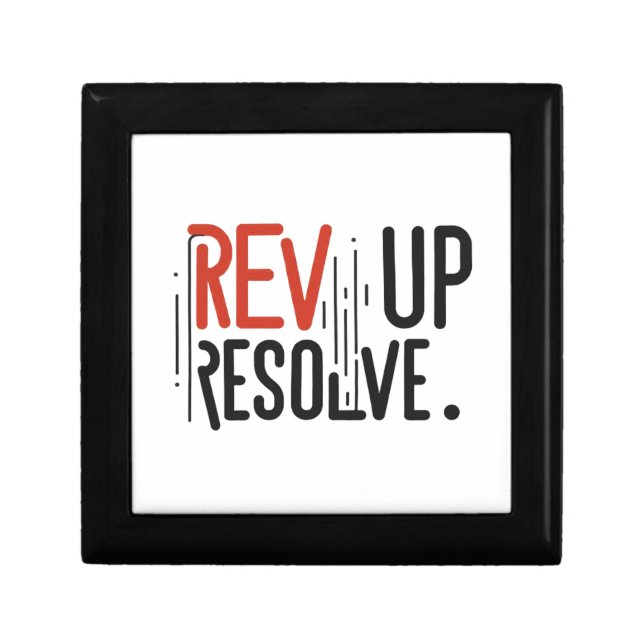 Rev Up Resolve  Gift Box (Front)