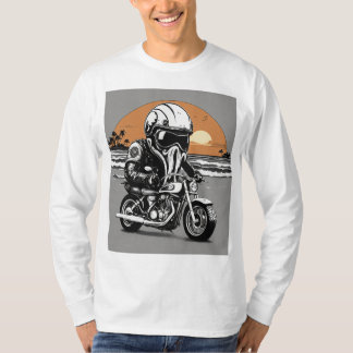 Rev Up Your Style: Motorcycle-Inspired T-Shirt Des