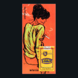 REVAL Naturrein Cigarets  Gerd Grimm German Ad Poster<br><div class="desc">Restored! High resolution reproduction,  Photoshop sharpened for crisp prints,  digital retouched and restored for tears,  smudges,  and missing elements. REVAL Naturrein Cigarets Gerd Grimm German Advertising Poster.</div>