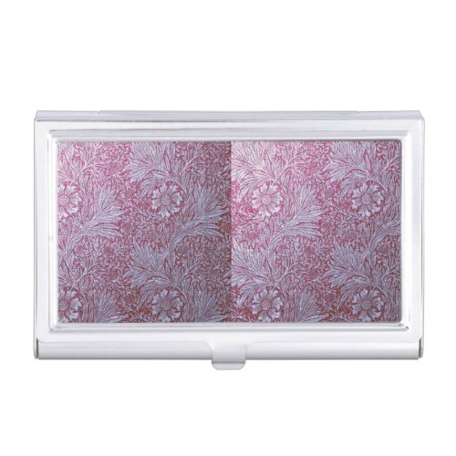 Revamped William Morris pattern floralsvintage Business Card Case