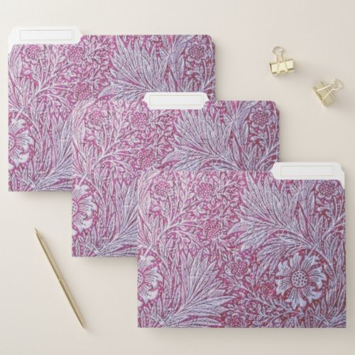 Revamped William Morris pattern floralsvintage File Folder