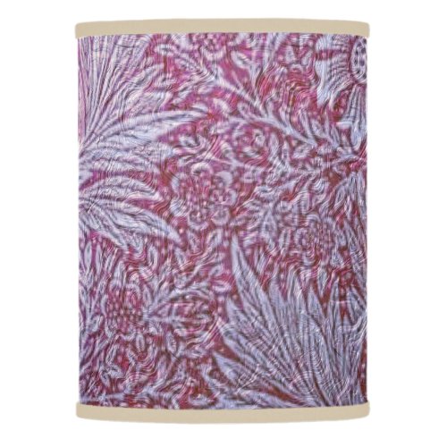 Revamped William Morris pattern floralsvintage Lamp Shade