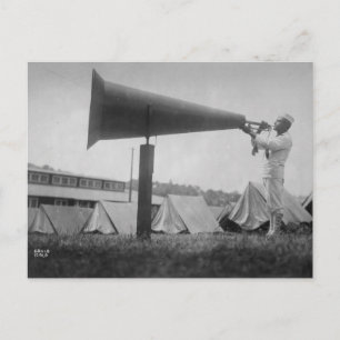 Reveille - Navy Training, Seattle (ca 1917) Postcard