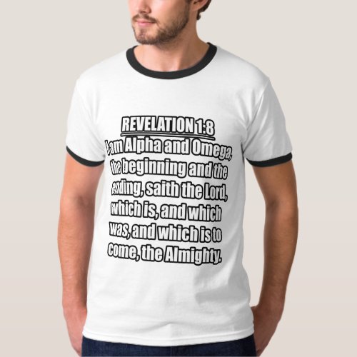 Revelation 18 KJV Bible Verse T_Shirt