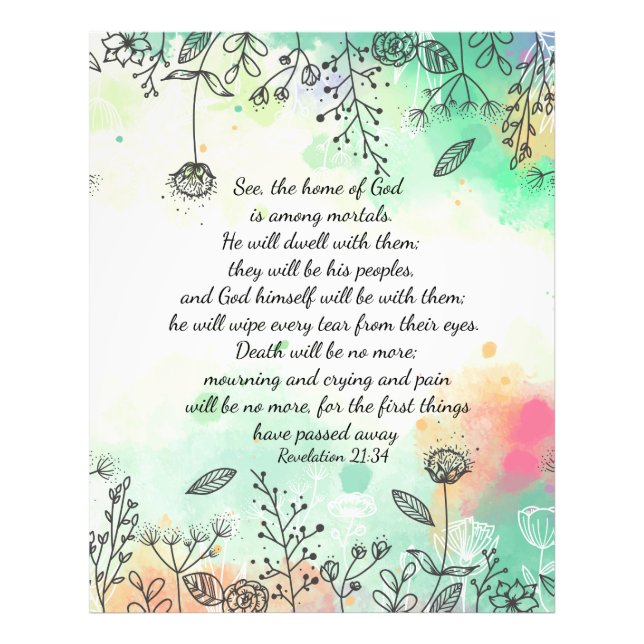 Revelation 21:34 photo print (Front)