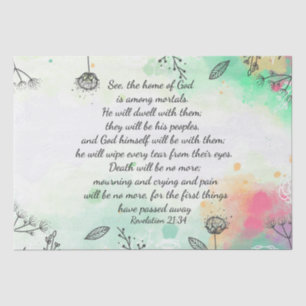 Revelation 21:34   tissue paper