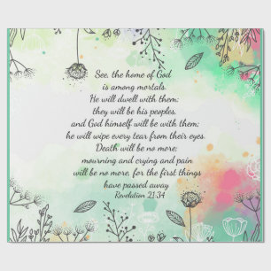 Revelation 21:34 wrapping paper