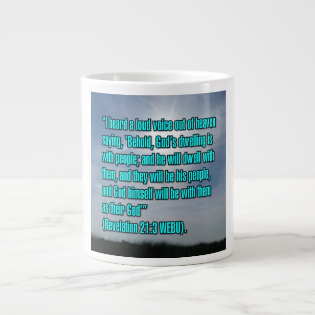Revelation 21:3 WEBU Mug (Front)