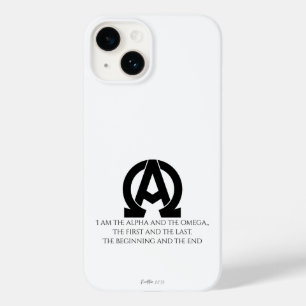Revelation 22:13: the Alpha and the Omega Case-Mate iPhone 14 Case