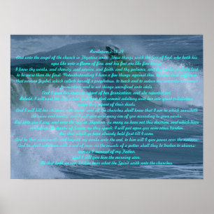 Revelation 2:18-29 poster