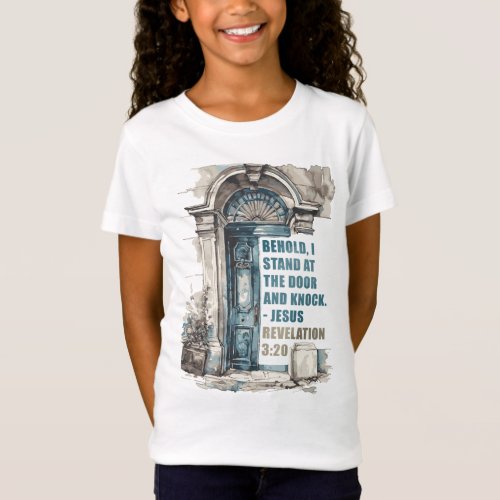 Revelation 320 I Stand at the Door and Knock  T_Shirt
