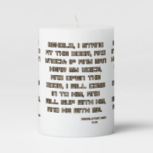 Revelation 3:20 KJV Bible Scripture