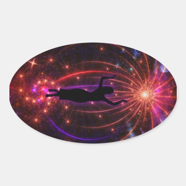 Revelation Oval Sticker (Front)