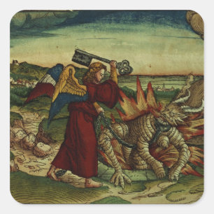 Revelation Square Sticker