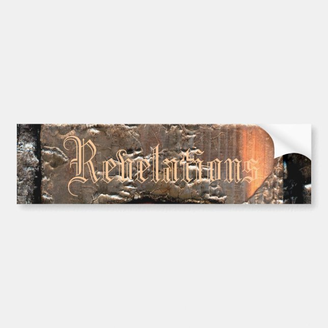 Revelations Bumper Sticker (Front)