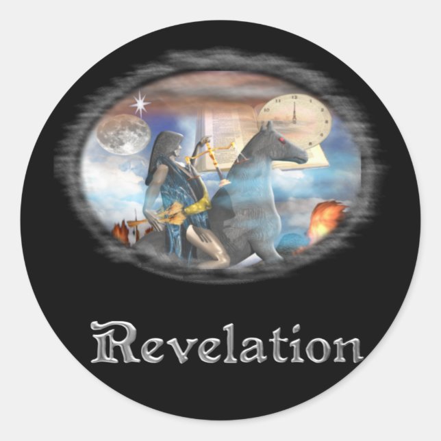 Revelations Classic Round Sticker (Front)