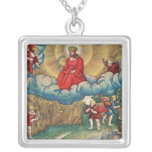 Revelations Silver Plated Necklace