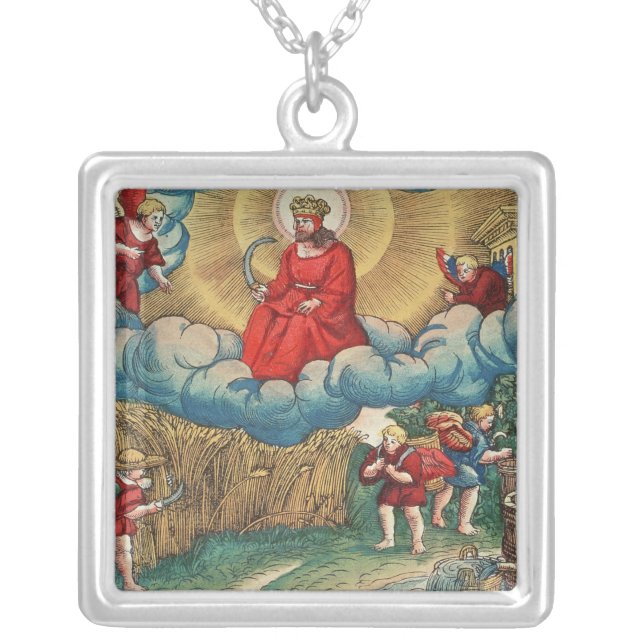 Revelations Silver Plated Necklace (Front)