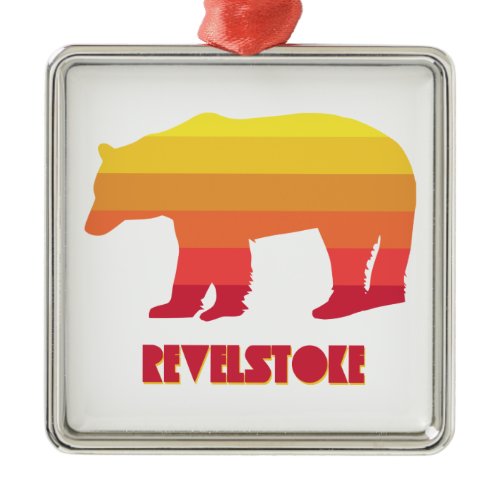 Revelstoke Bear Metal Ornament