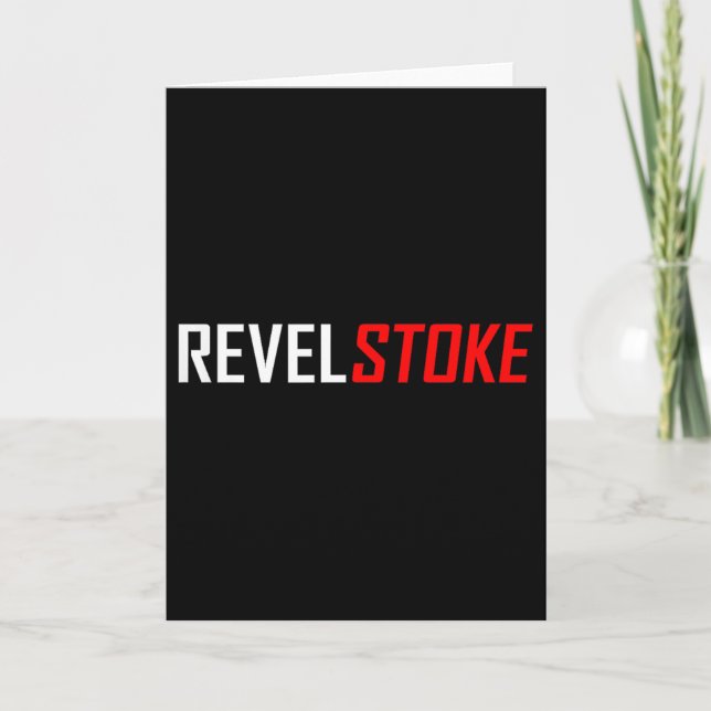 Revelstoke, British Columbia  Card (Front)