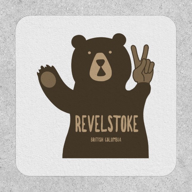 Revelstoke British Columbia Peace Bear Patch (Front)