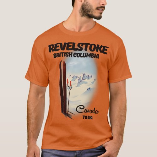 REVELSTOKE british Columbia ski T_Shirt