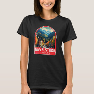 Revelstoke Canada Travel Art Vintage T-Shirt